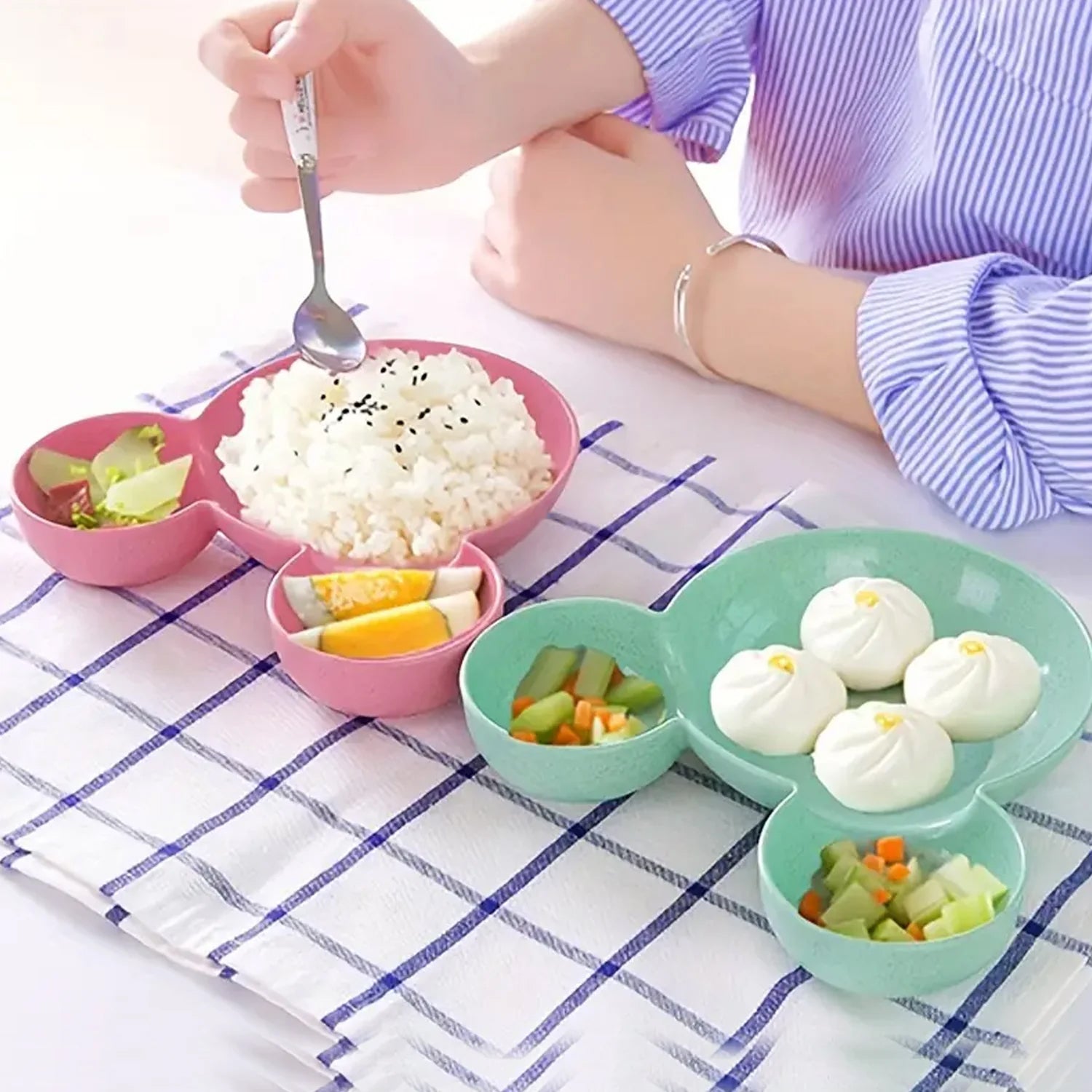 Mickey Mouse Shape Plates for Kids, BPA Free, & Unbreakable Children’s Food Plate, Kids Bowl, Fruit Plate, Baby Cartoon Bowl Plate, Tableware (1 Pc) Mickey Mouse Shape Plates for Kids, BPA Free, & Unbreakable Children’s Food Plate, Kids Bowl, Fruit Plate, Baby Cartoon Bowl Plate, Tableware (1 Pc)